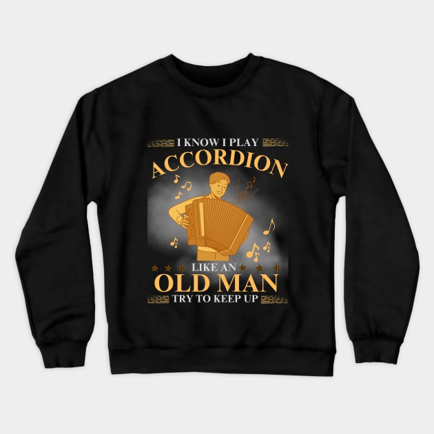 Accordion Crewneck Sweatshirt by DuViC